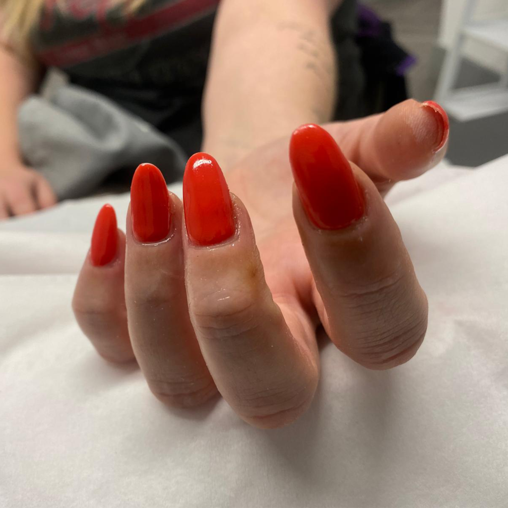 Gel Nails haifa red
